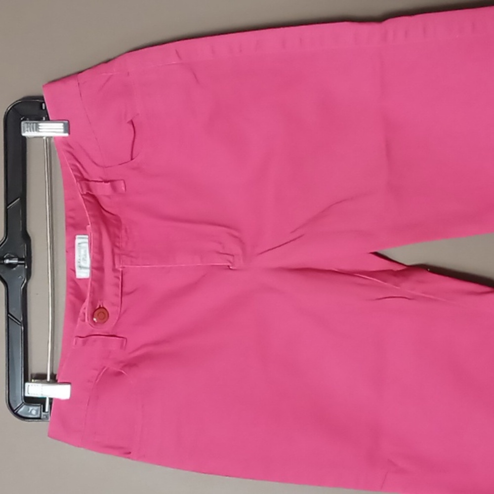 Laura Ashley Pink Capri Pants Size 10P - Picture 4 of 5